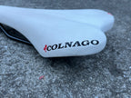 Colnago X1 Saddle 285x130mm Road Bike Racing White Italy Vintage Italian