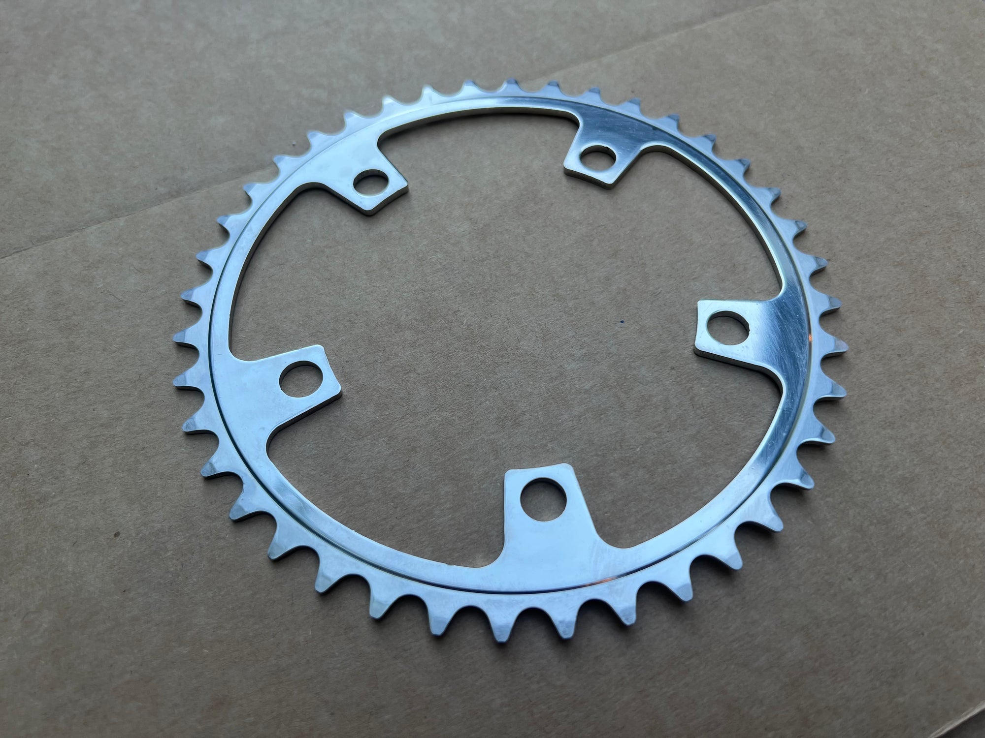 NOS NEW Surly 110 BCD 40T Single Speed Stainless Steel Chainring Track Road Commuter 3/32”