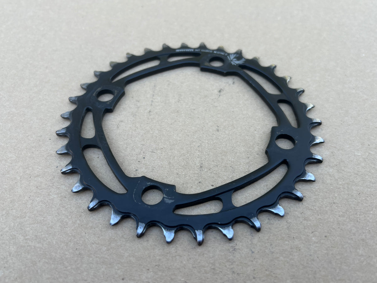SRAM X-Sync 2 34T 104 BCD 11/12 Speed Narrow Wide Steel Chainring Black