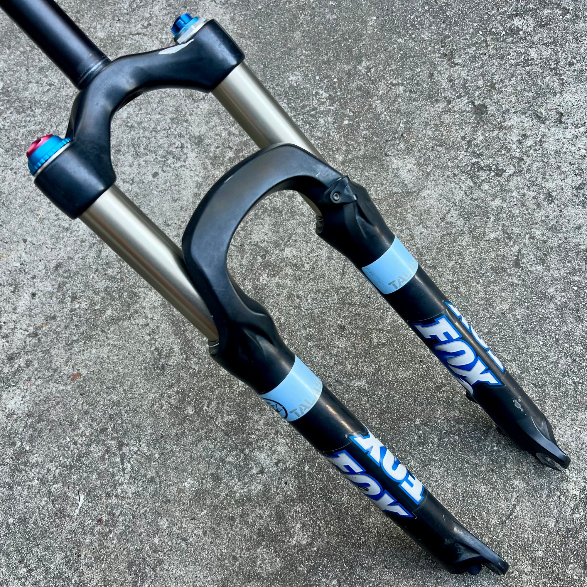 FOX 32 RLC TALAS 26” Fork 1 1/8”x 8” Steerer 100-140mm Vintage MTB Mountain Bike