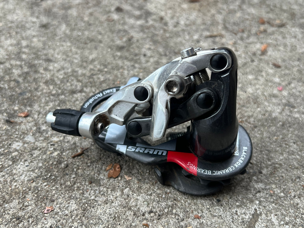 MISSING ONE PULLEY SRAM RED 10 Speed Short Cage Rear Derailleur Road Bike