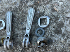 Campagnolo Downtube Friction Shifters Vintage Road Bike Silver Gray