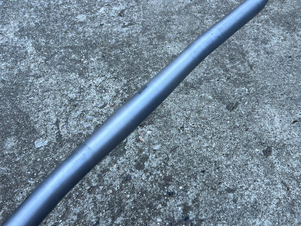 Scott AT-2 LF 25.4x530mm Bullhorn Bar End Bars Vintage MTB Gray
