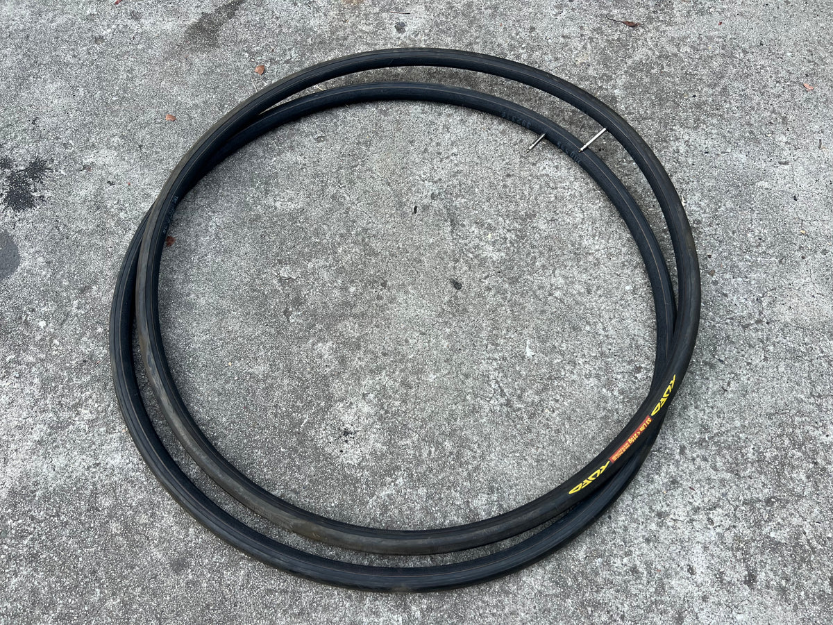 NOS TUFO S3 Lite 215g 700x21c Tubular Tires Vintage Road Black
