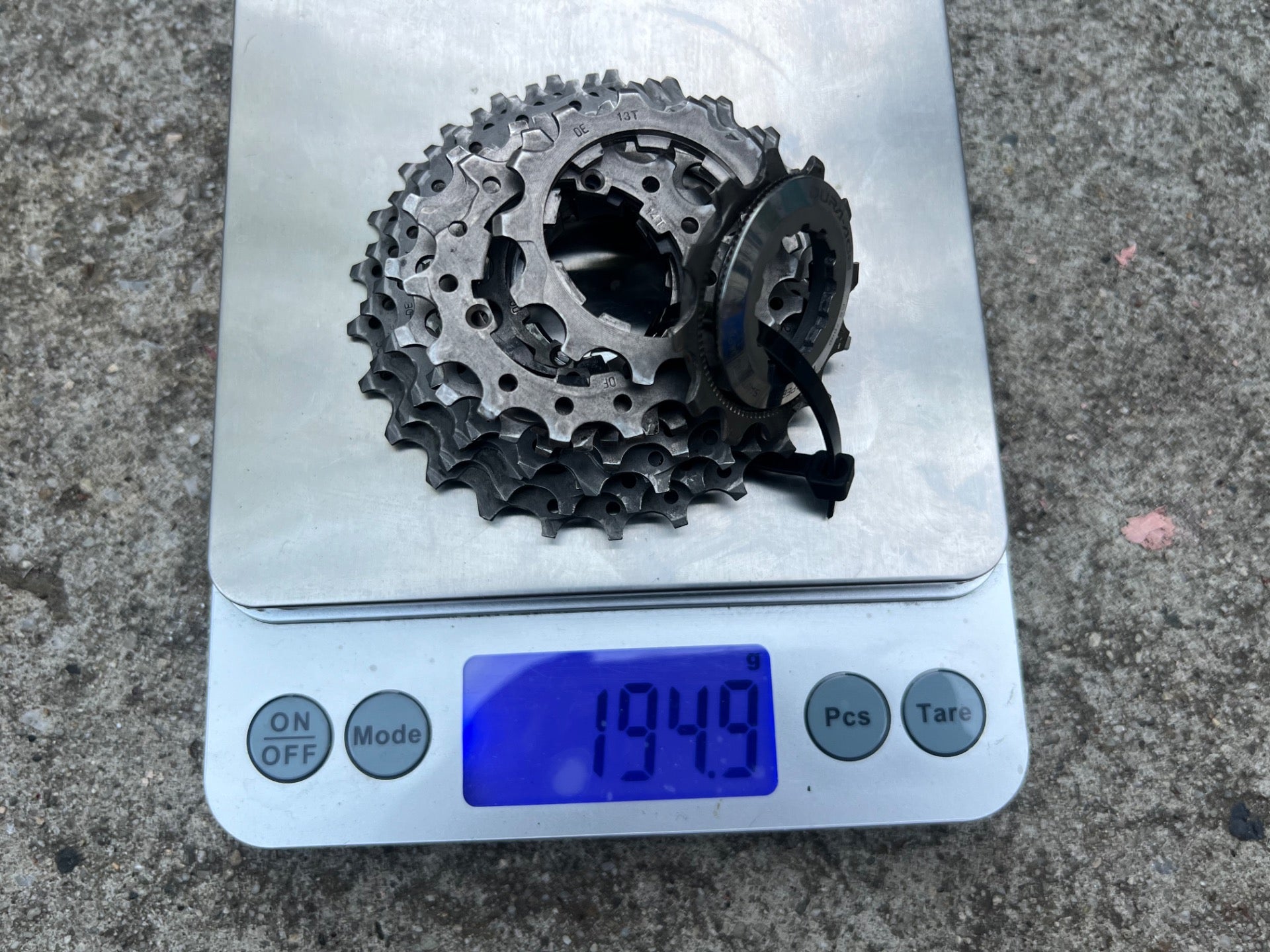 Shimano Dura Ace CS-7800 12-25T 10 Speed Cassette Titanium TI Road Bike Tri Race - Image 9