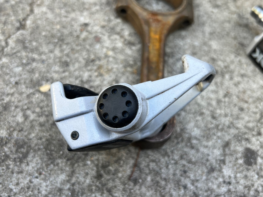 Look Carbon Clipless Pedals Gray Vintage Road Bike 9/16 Eroica Race - Image 9