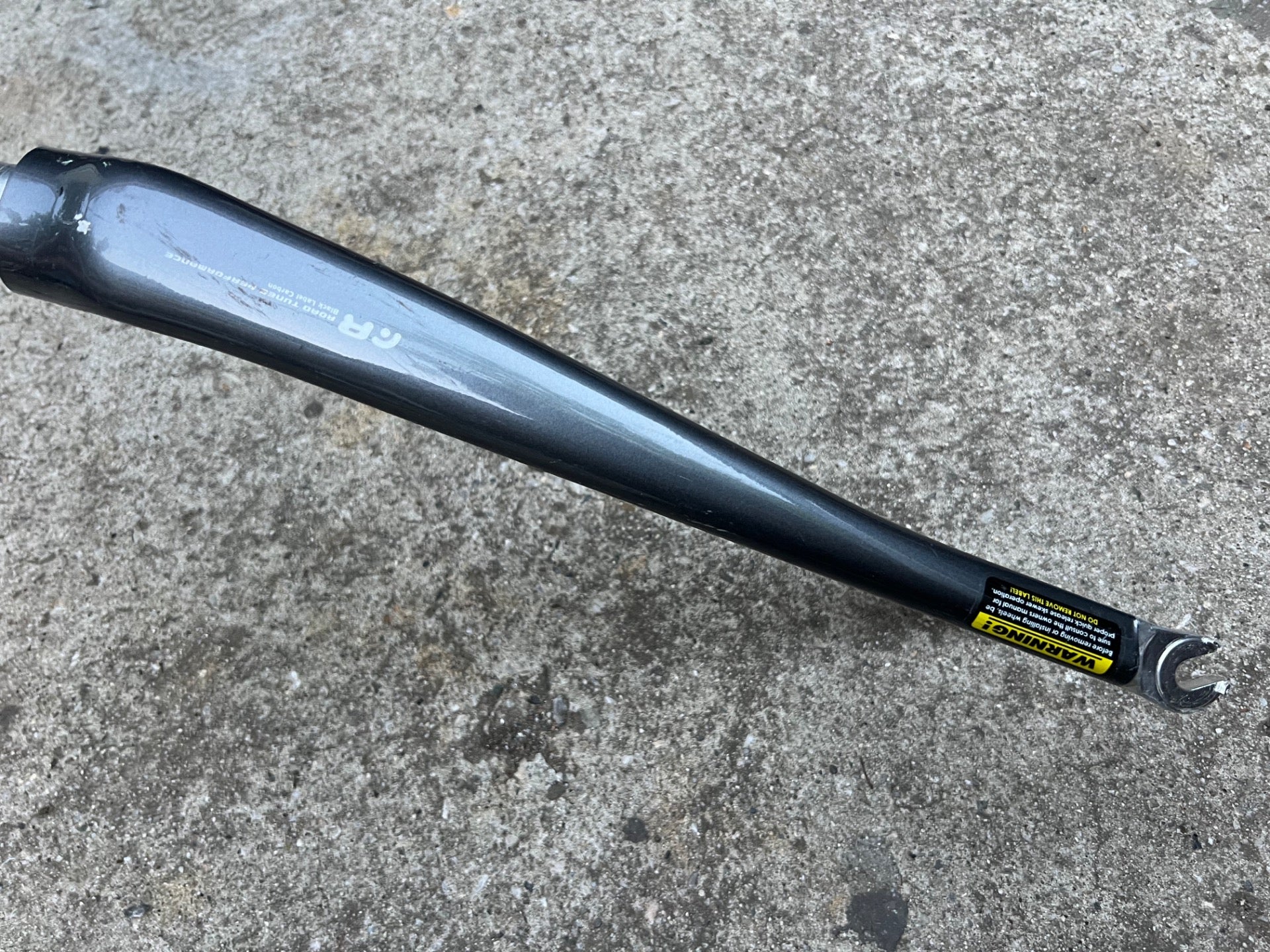 Carbon 700c 1 1/8in Threadless Road Tuned Performance Black Label Fork Gray Bike - Image 14