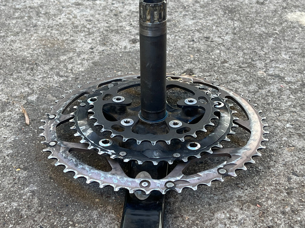 FSA SLK Carbon Triple Crankset 30-39-50T 10 Speed 170mm Road GXP Touring Gravel - Image 16