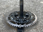 Used FSA SLK Carbon Triple Crankset 30-39-50T 10 Speed 170mm Road GXP Touring Gravel-Bicycle Bin