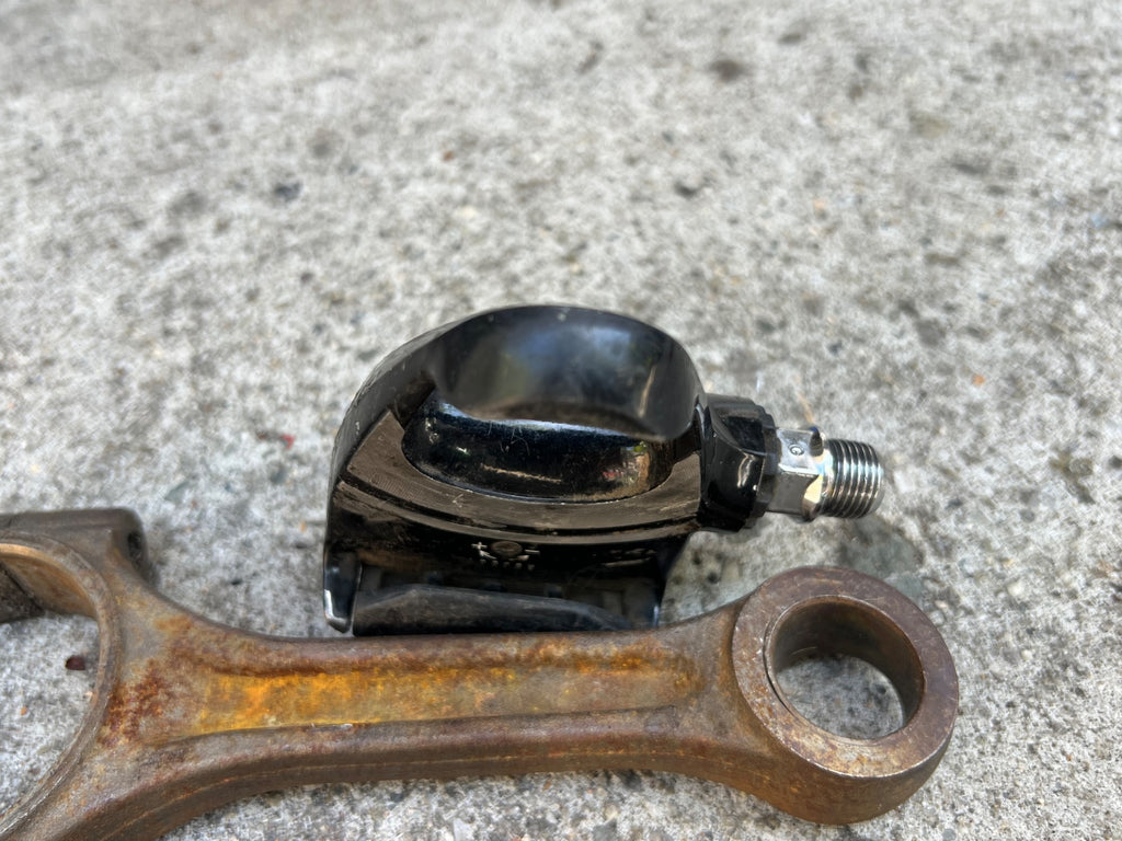Used Look Roubaix Performance Clipless Pedals Black Vintage Retro Road ARC Gravel-Bicycle Bin