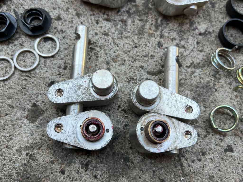 CRACKED Onza HO High Output Cantilver Brakes Vintage Retro Mountain Bike Silver  - Image 13