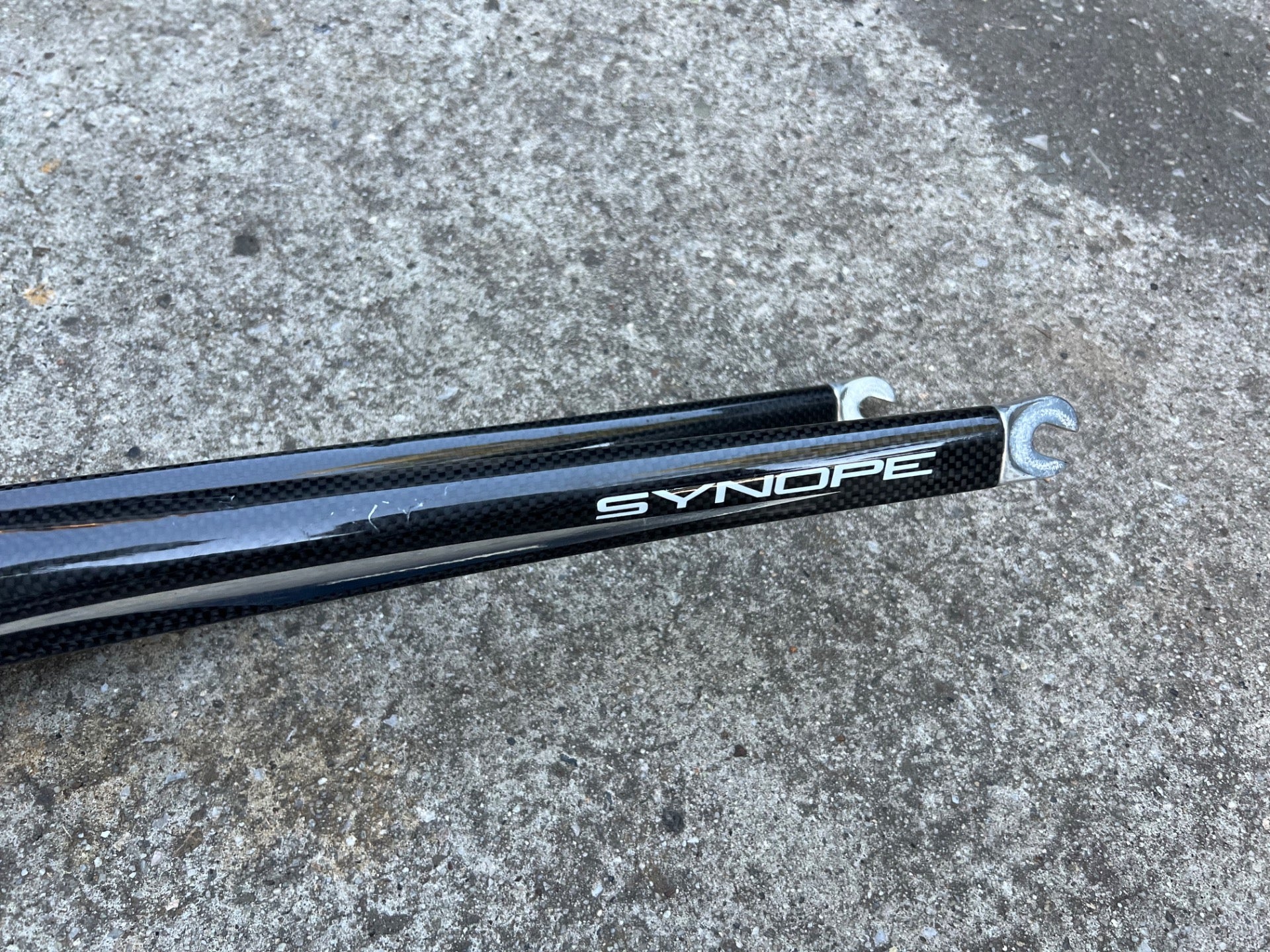 PLZ READ Ridley 4ZA Synope Carbon Fork 1 1/8” 11in Steerer Black Road Bike 700c - Image 14