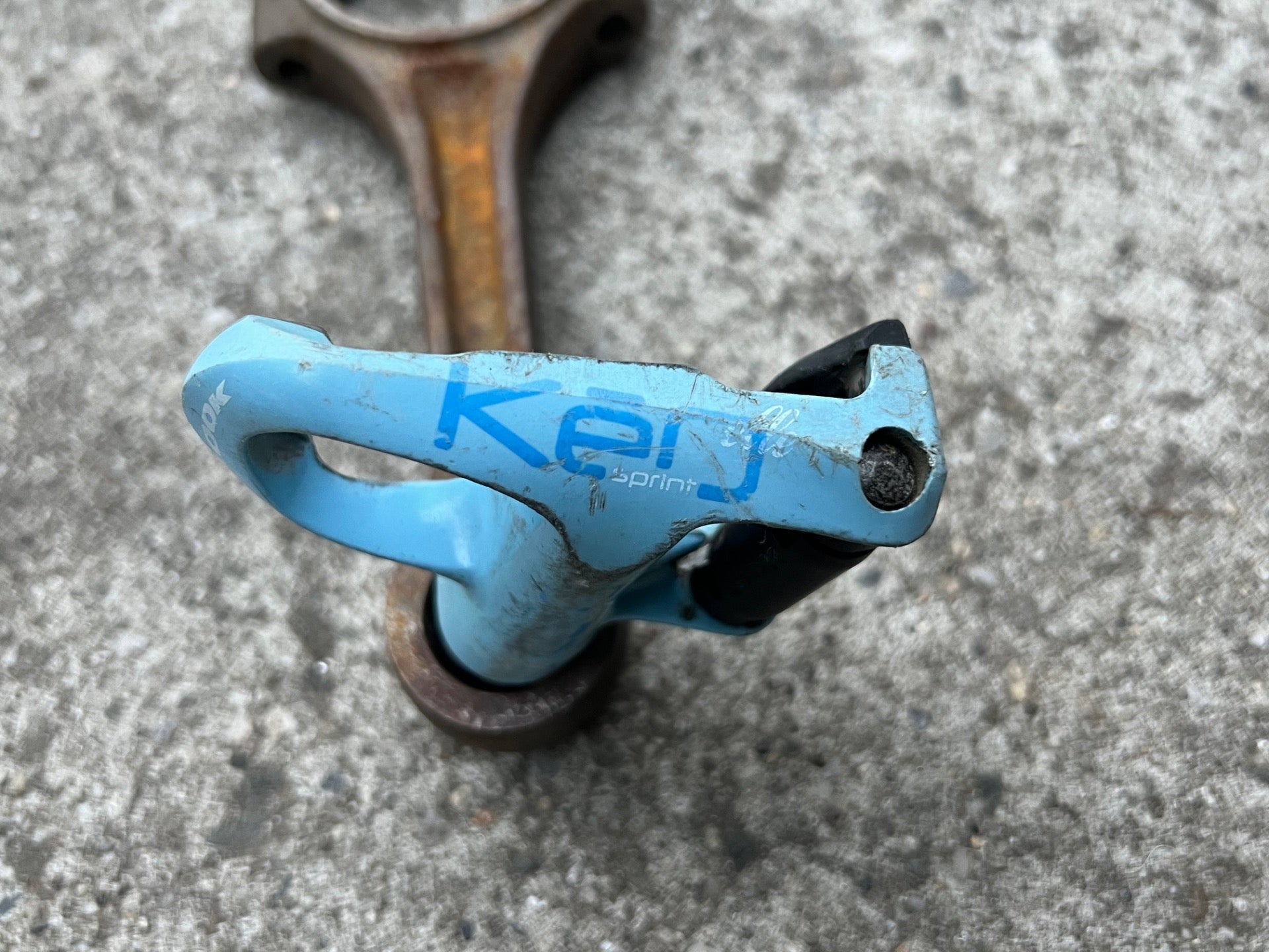 Look KEO Elle Sprint Clipless Pedals Blue Road Bike Gravel Cycling Black  - Image 9