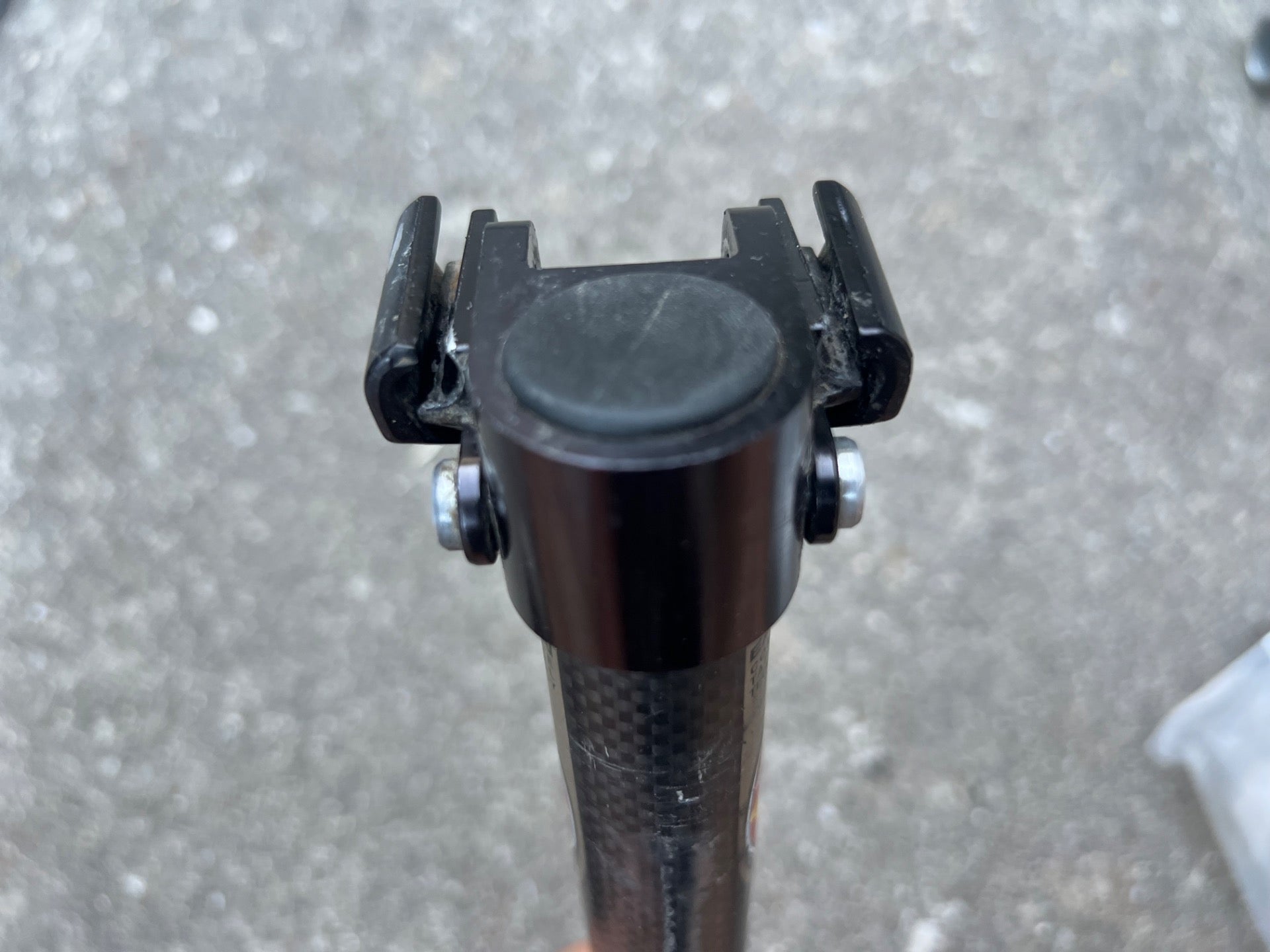Easton CT2 26.8x340mm Carbon Seatpost Vintage MTB Black Mountain Bike Long Retro - Image 9