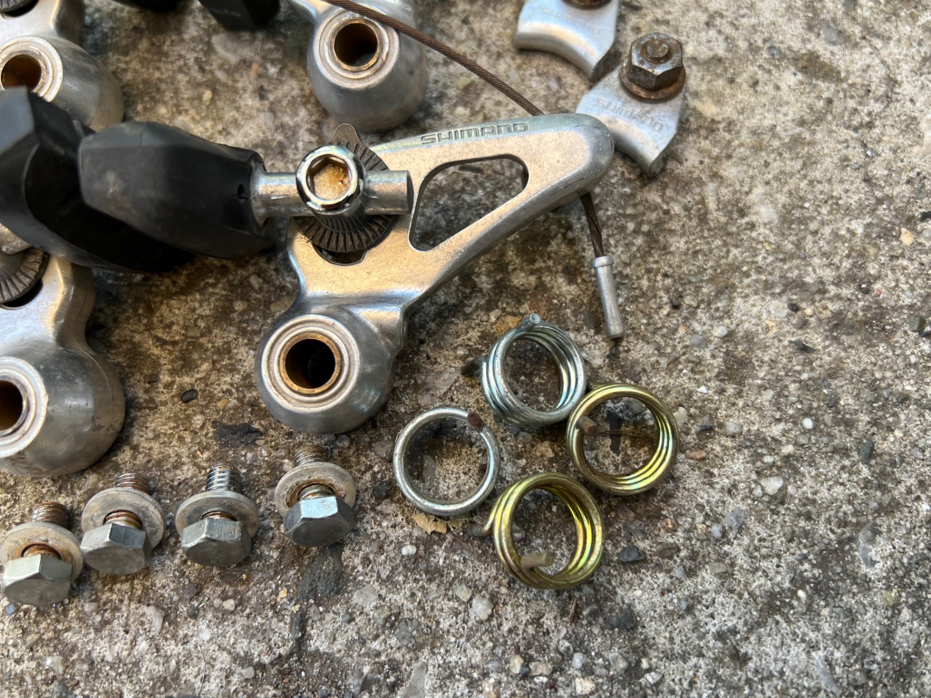 Shimano Deore BR-MT60 Cantilever Brakes Brake Set Vintage Retro MTB Touring   - Image 9