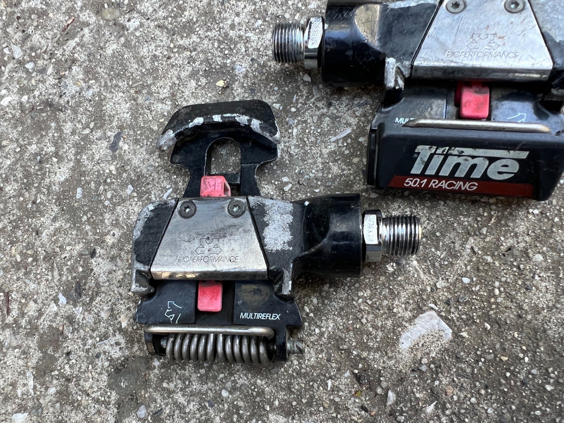 Time 50.1 Racing Multireflex Bioperformance Clipless Pedals Black Road Bike 9/16 - Image 9