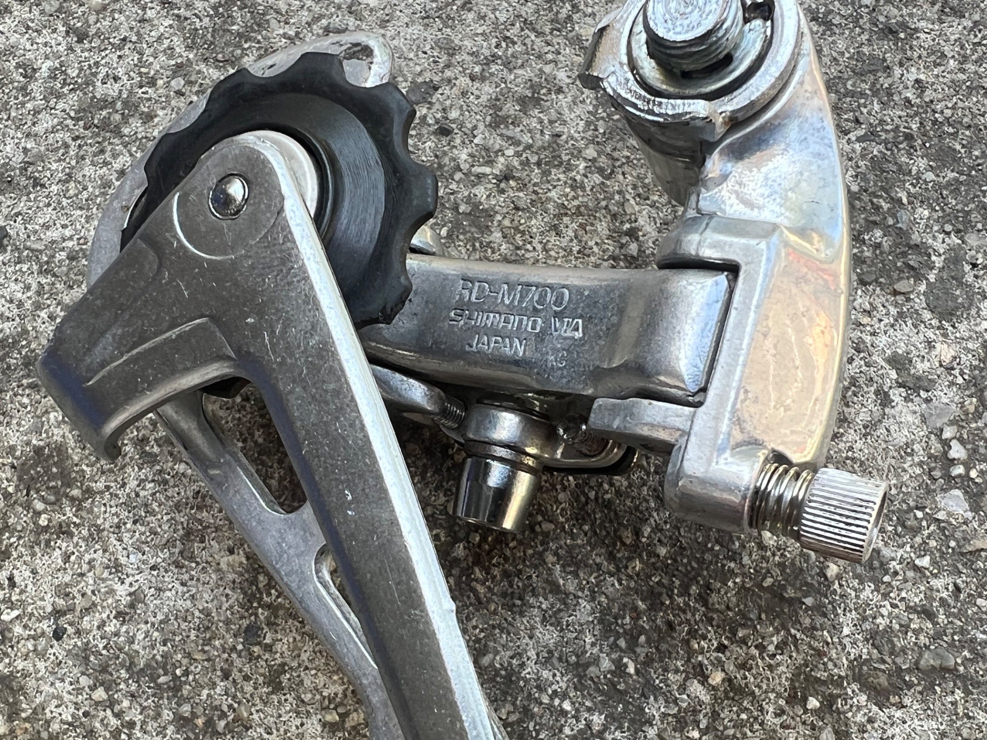 Shimano RD-M700 Deerhead Rear Derailleur Long Cage Retro Deore XT MTB - Image 10
