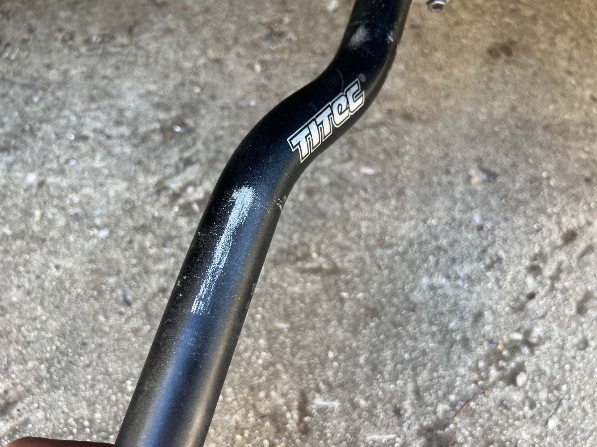 Titec El Norte 27.2x350mm Layback Bent Seatpost Vintage MTB Black Aluminum Retro - Image 11