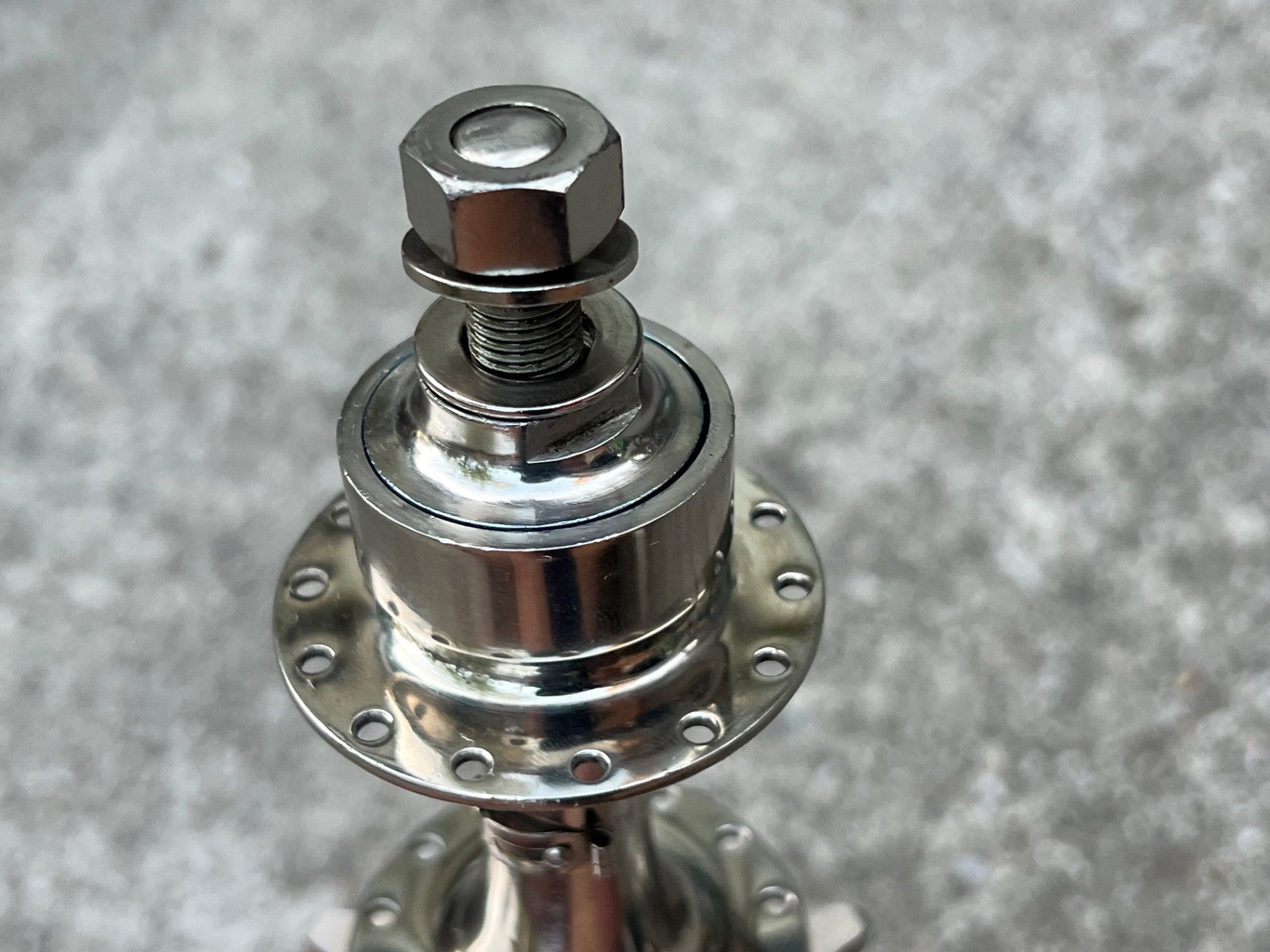 NOS New Departure Track Hub 28H Hole 110mm Fixed Gear Skip Tooth Antique Vintage - Image 11
