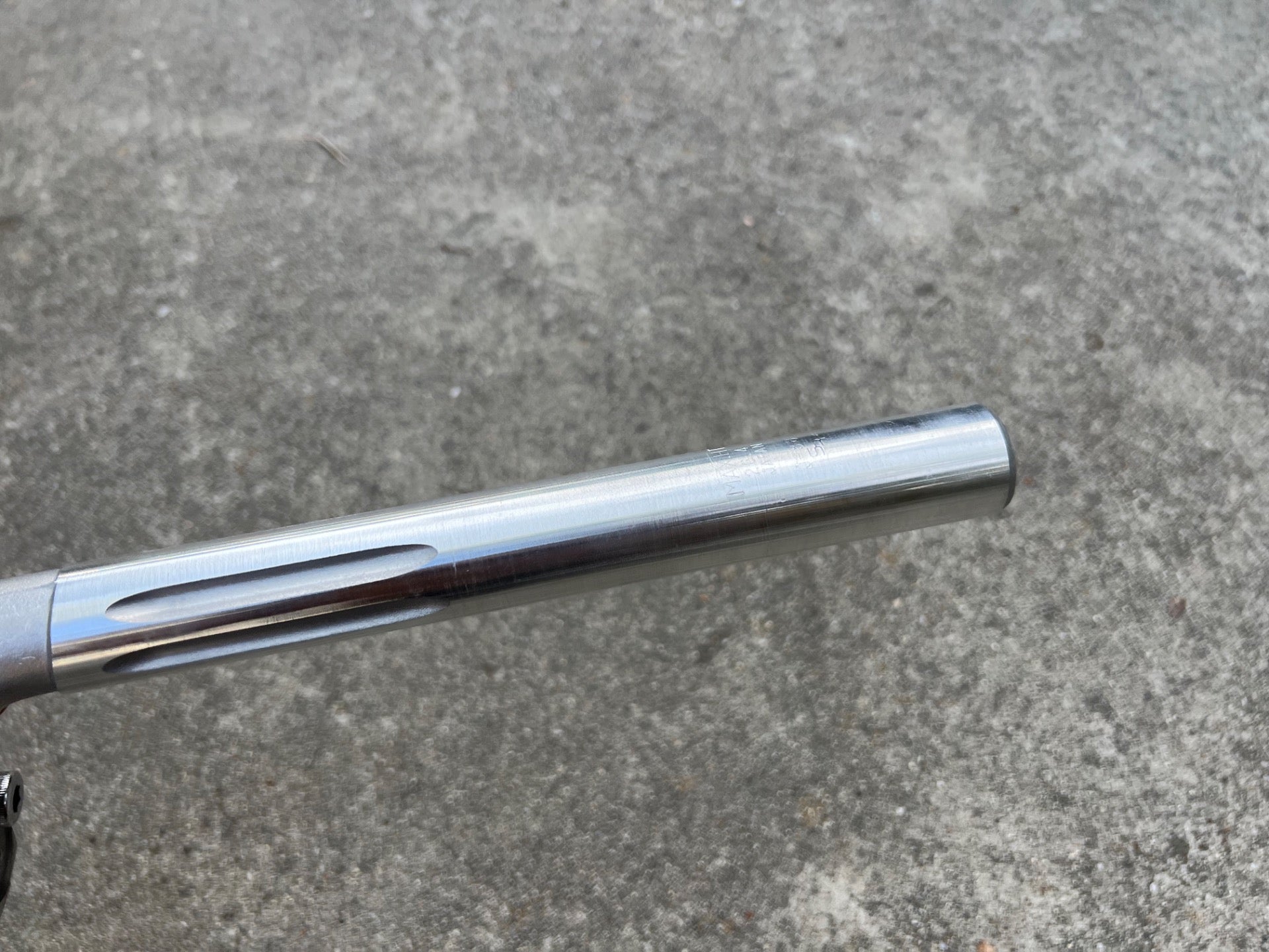 NOS SR MTE-100 Seatpost 26.4x260mm Vintage Adjustable Bolt MTB ATB Silver Alloy - Image 14