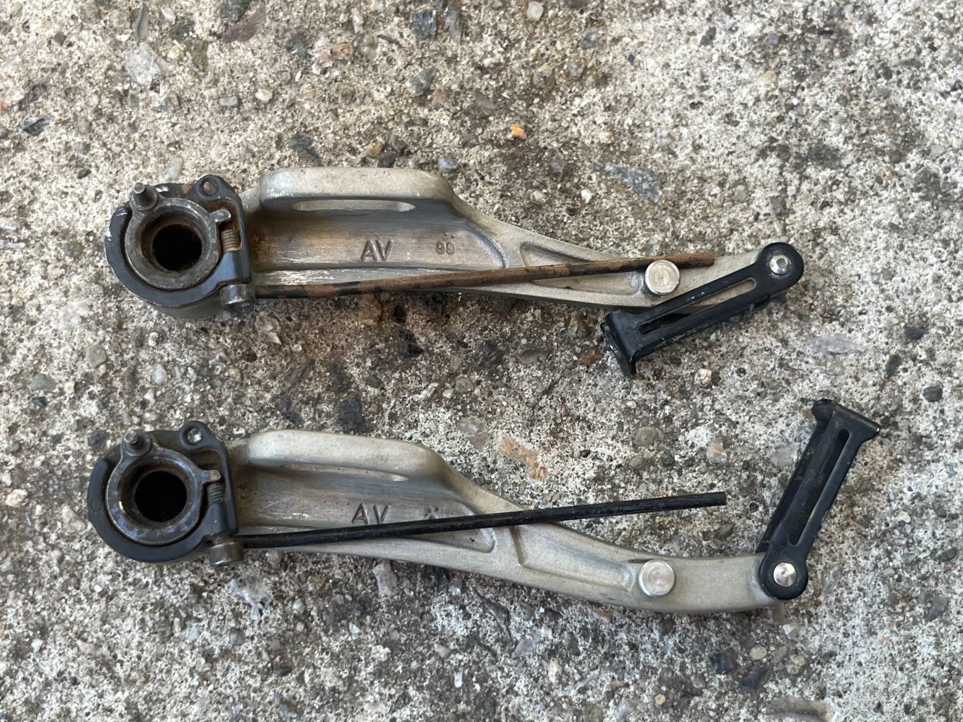 Avid Single Digit 7 V Brakes Brake Set Vintage MTB Mountain Bike Gravel XC  - Image 10