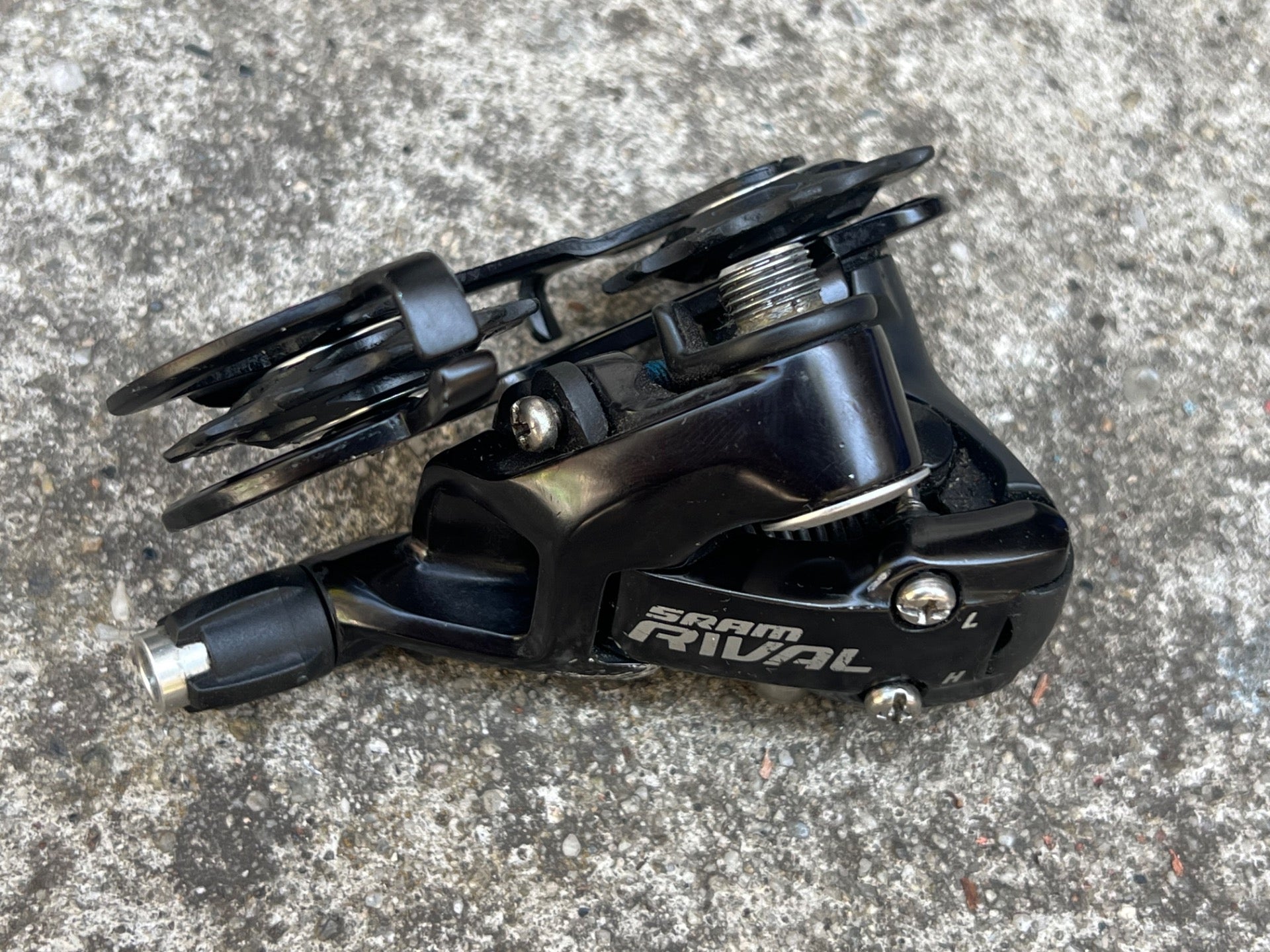 SRAM Rival 10 Speed Short Cage Rear Derailleur Exact Actuation Black Road Bike  - Image 9
