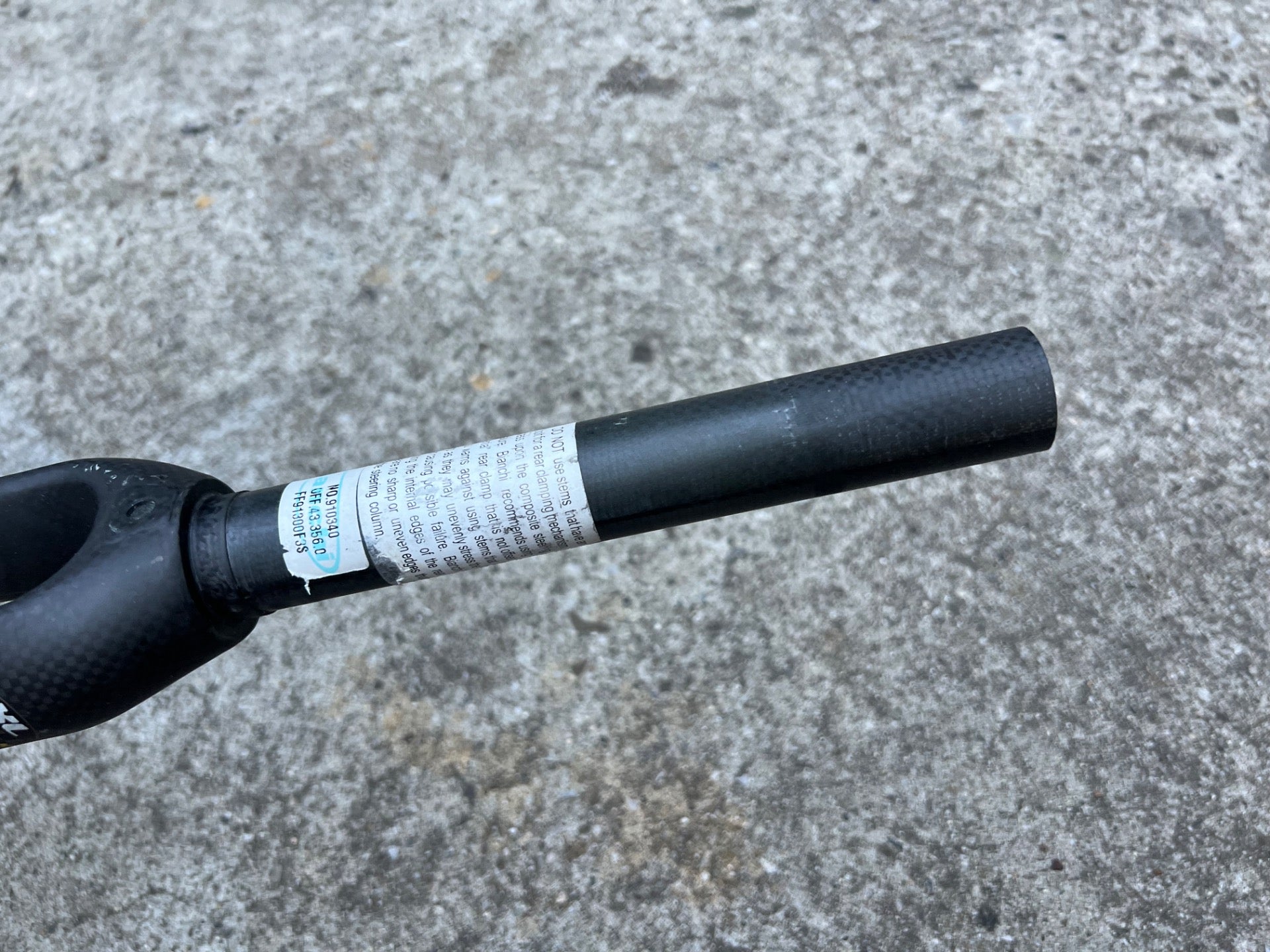Bianchi XL Full Carbon Fork 700c 1 1/8” Threadless 7.5in Road Bike Black Racing - Image 14