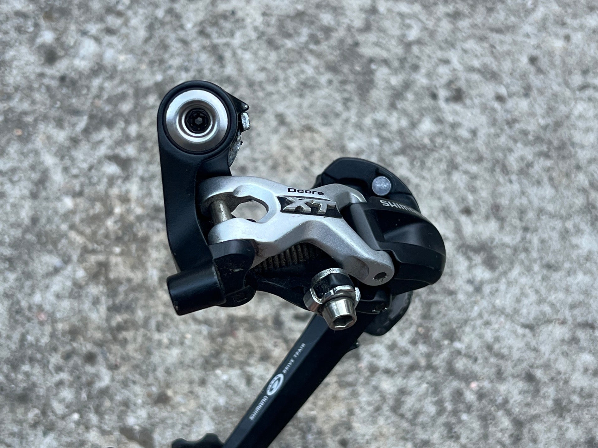Shimano Deore XT RD-M770 Rear Derailleur Long Cage SGS 9 Speed Rapid Rise MTB 1x - Image 12