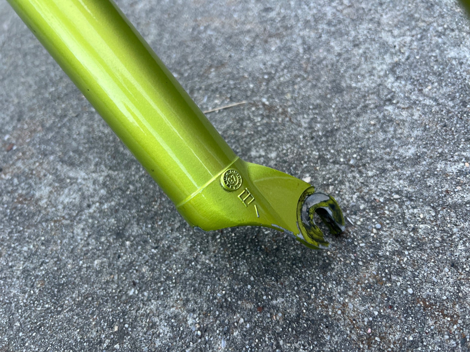 SERVICED Marzocchi Bomber Z2 Fork Acid Green Vintage MTB Mountain 1 1/8” Retro - Image 17