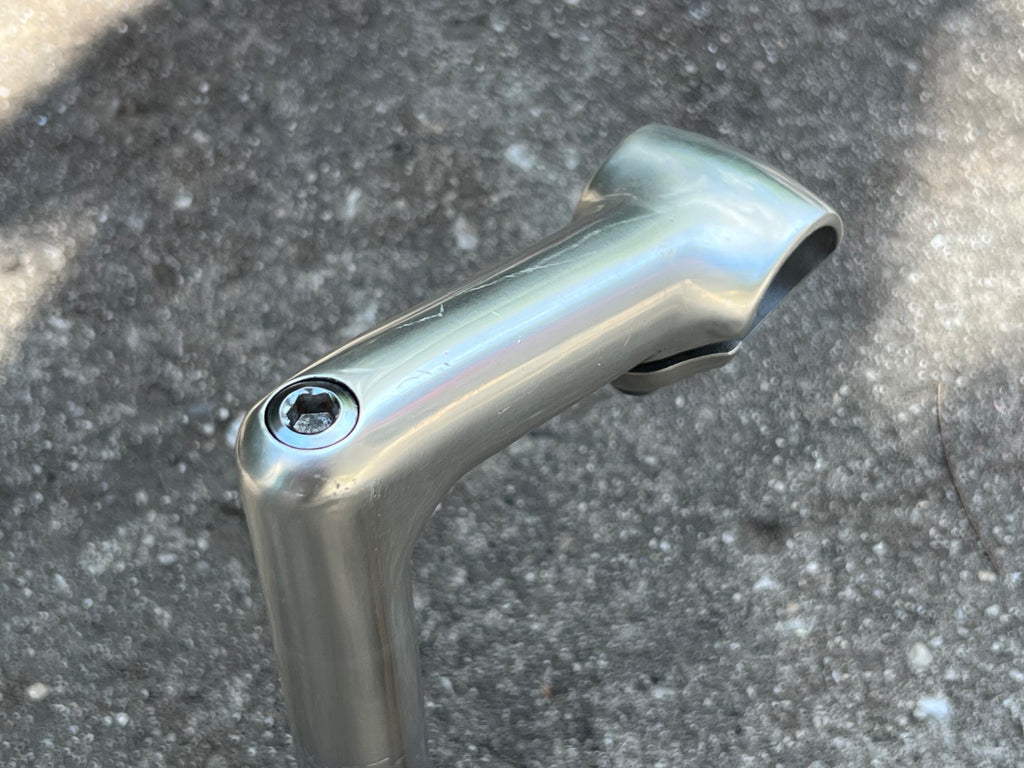 Nitto 100x26.0mm Quill Silver Drop Stem 1” 22.2 Vintage Retro 80’s Bike - Image 9
