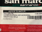NEW Selle San Marco Aspide Glamour Saddle 156x274mm Xslite Rails White 193g-Bicycle Bin