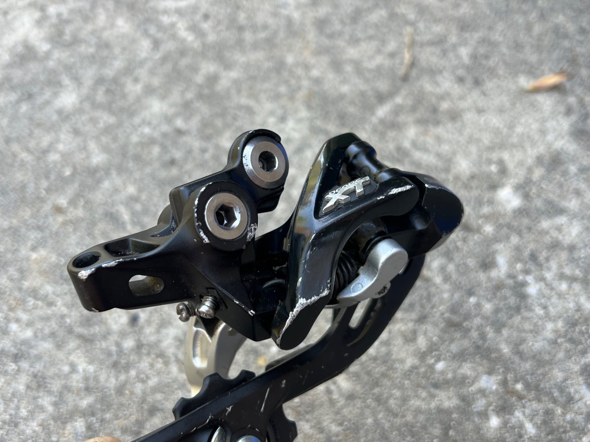 Shimano Deore XT M781 10 Speed Rear Derailleur Medium Cage Black MTB Downhill - Image 9