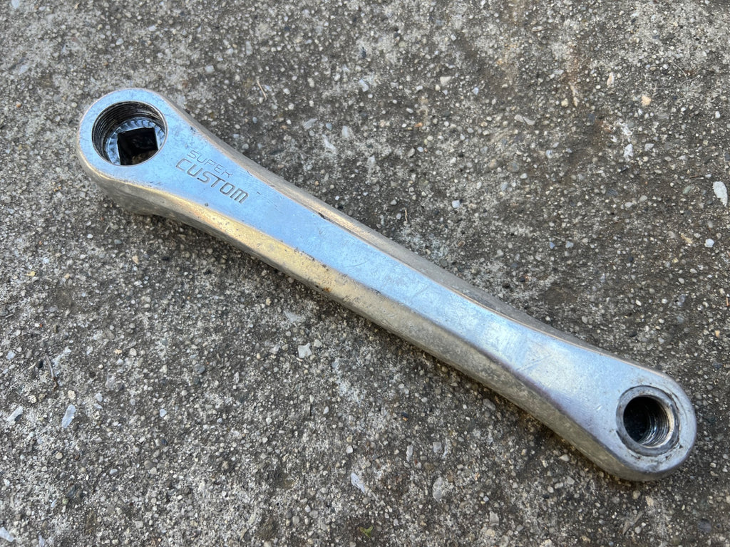 SR Super Custom Crankset 52/40T 170mm Silver Double Vintage Retro Road Touring  - Image 13