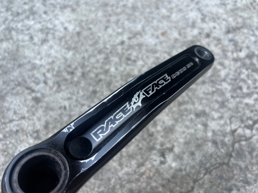 Raceface Deus XC Crankset 175mm 24mm GXP Spindle Black Mountain Bike Triple MTB  - Image 15