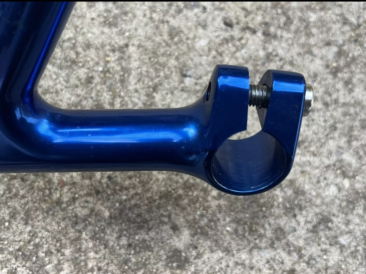 Nitto 100 Quill Stem 1” 25.4x100mm Blue Anodized Stem Track Road Bike Vintage - Image 9