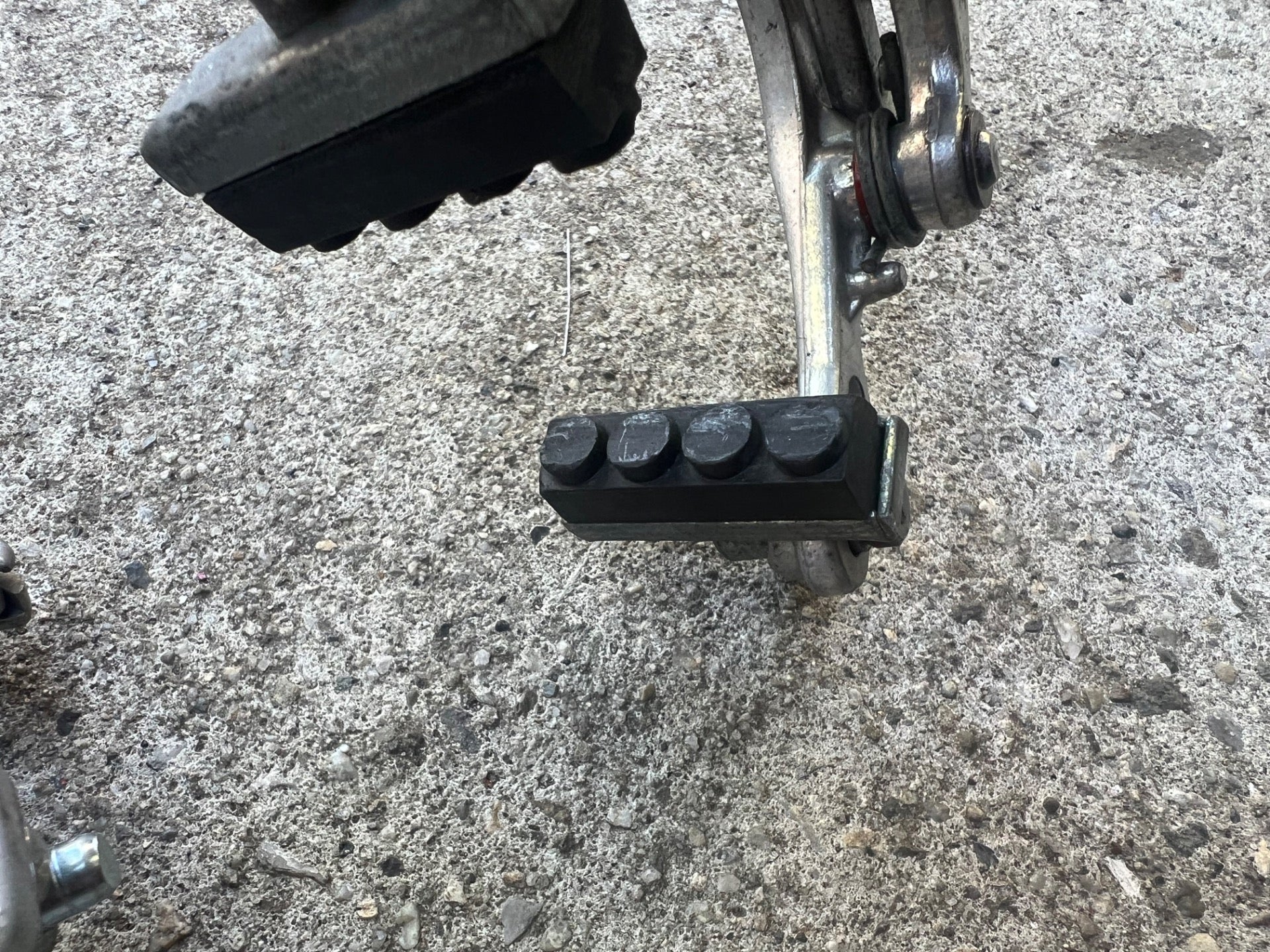 Mafac Racer Modele Depose Brakes Vintage Road Center Pull Silver Retro Touring - Image 10