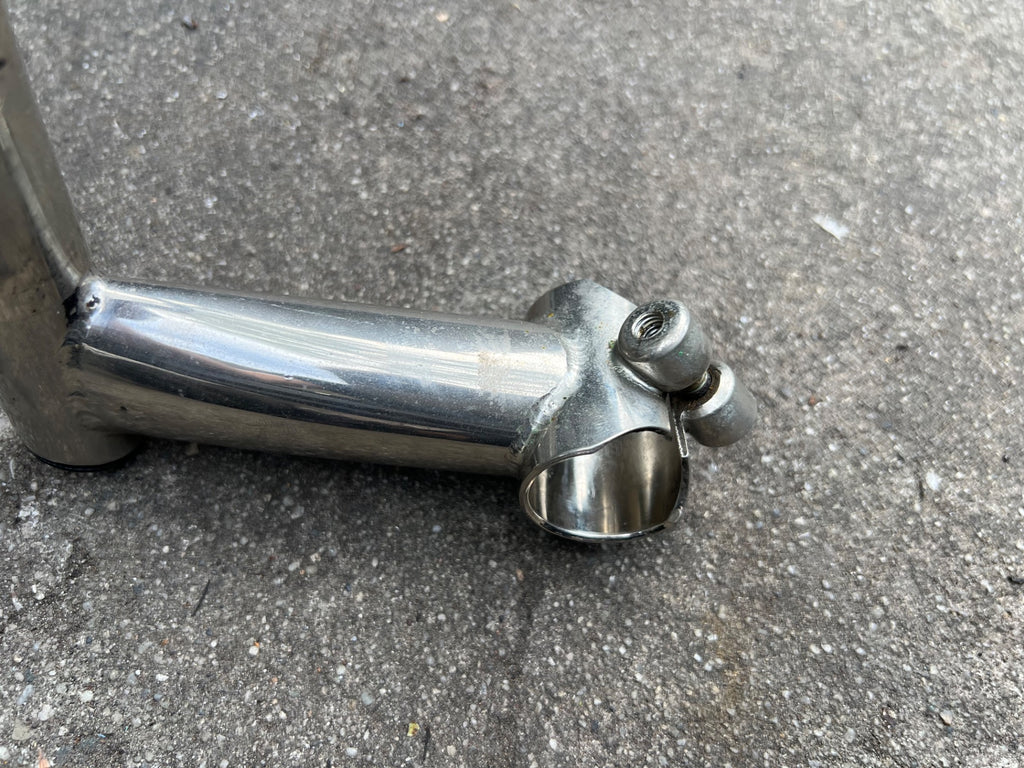 ITM Italmanubri Quill Stem 26.0x100mm 1in Straight Chrome Vintage Retro Road  - Image 9