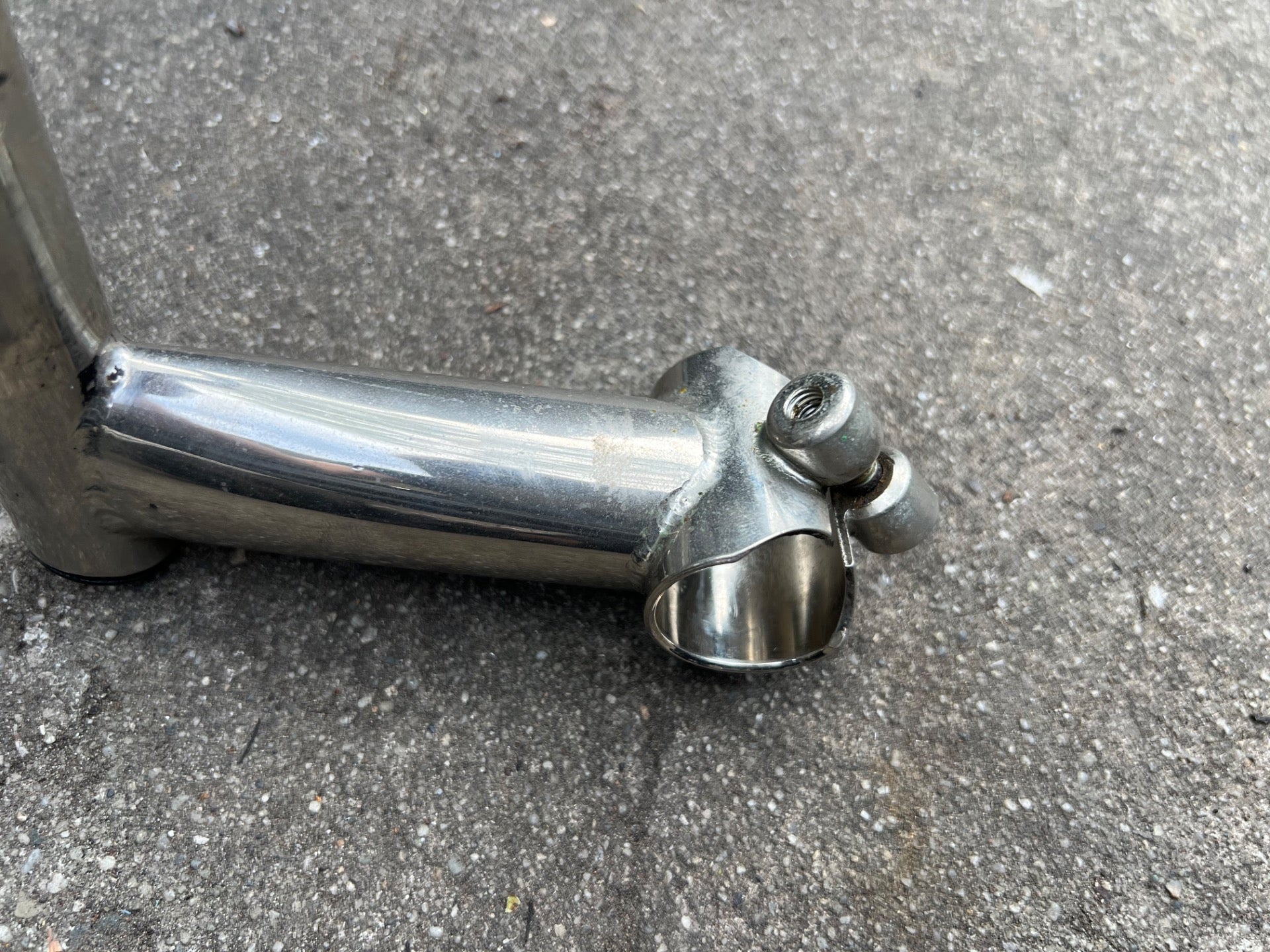 ITM Italmanubri Quill Stem 26.0x100mm 1in Straight Chrome Vintage Retro Road  - Image 9