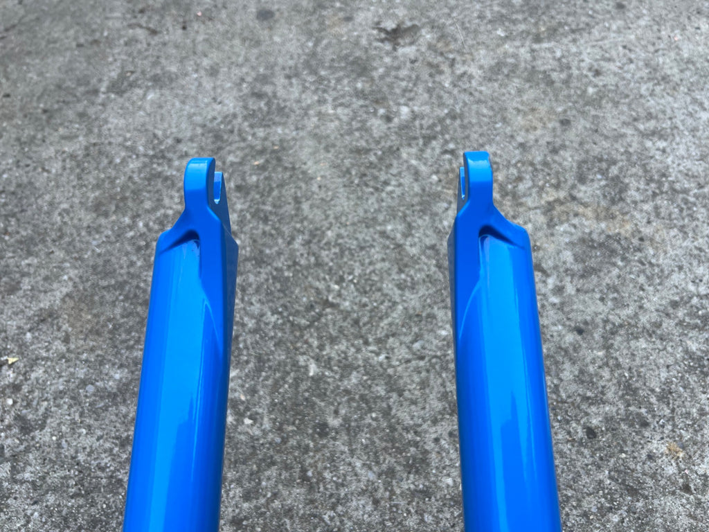 NOS RockShox 1998-1999 SID Lowers Blue 28mm Vintage Retro Fork XC V Brake - Image 9