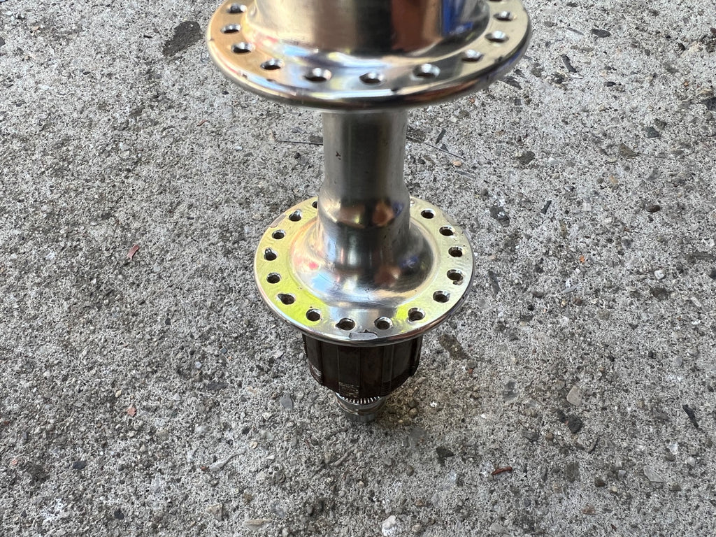 Shimano Deore DX 36H Hole M560 Rear Hub 130mm Vintage MTB Touring Bike Silver - Image 9