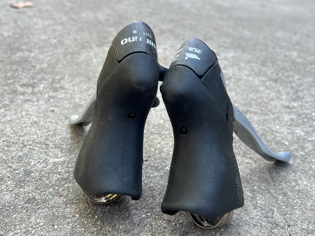 Shimano Sora 3x8 Speed Shifters Brifters Drop Bar Road Touring Vintage 3300/3304 - Image 10