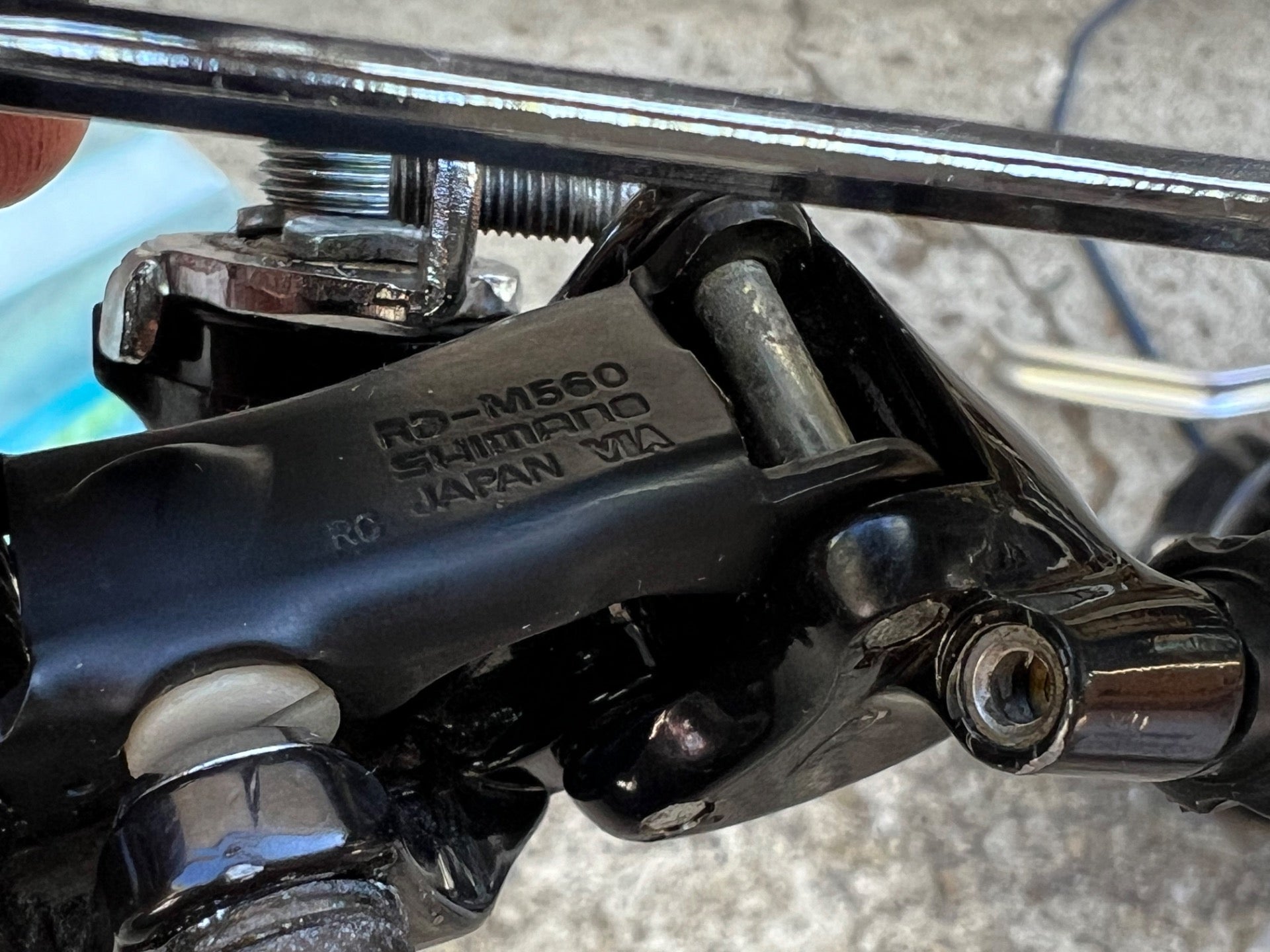 Shimano Deore LX RD-M560 Rear Derailleur 7 Speed Vintage Retro Mountain Bike  - Image 10