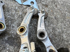 Used Suntour Roller Cam Brake Set Brakes Vintage MTB ATB Retro Mountain Bike Silver-Bicycle Bin