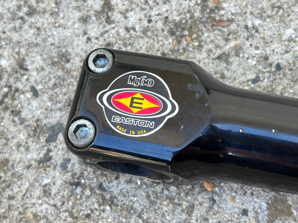 Easton MG60 Mangesium Stem 110x25.4mm 1 1/8” Threadless Black Vintage MTB Retro  - Image 14