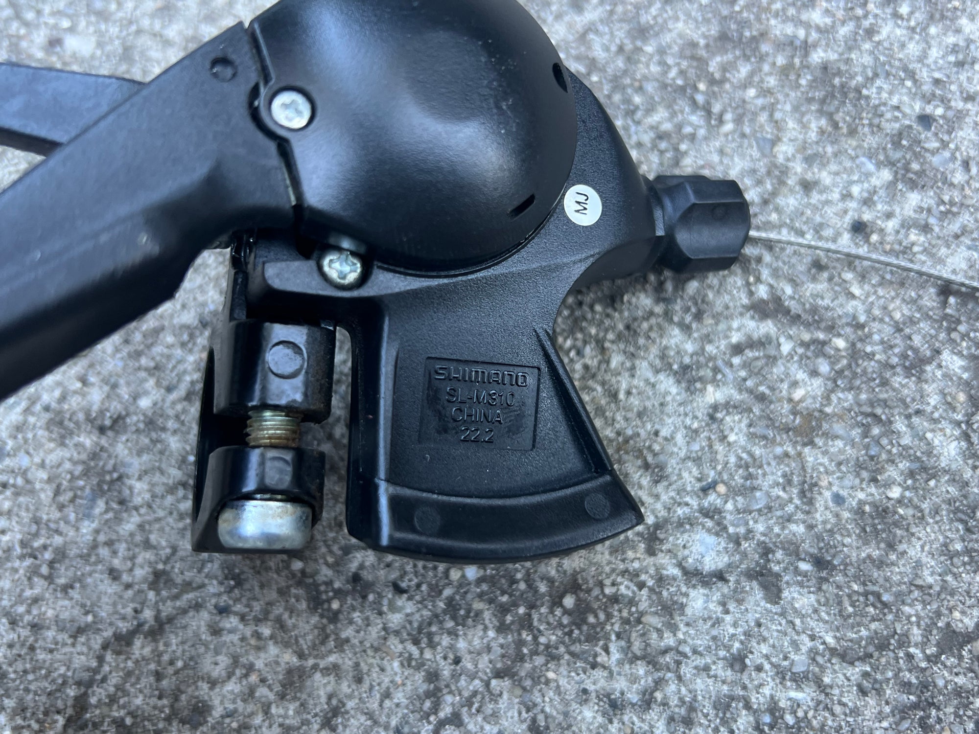Shimano SL-M310 8 Speed Right Rear Shifter With Cable Black Hybrid Commuter Bike