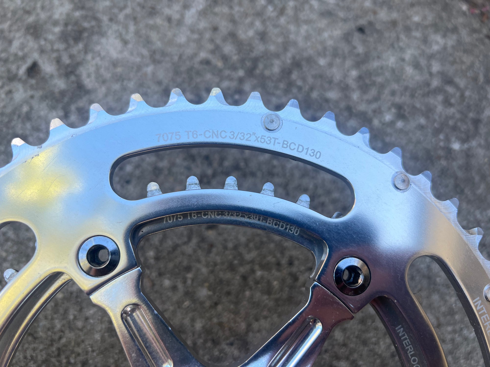 IRD Defiant Classic Drive Side Right 170mm 53/39T Double Road Crank Arm