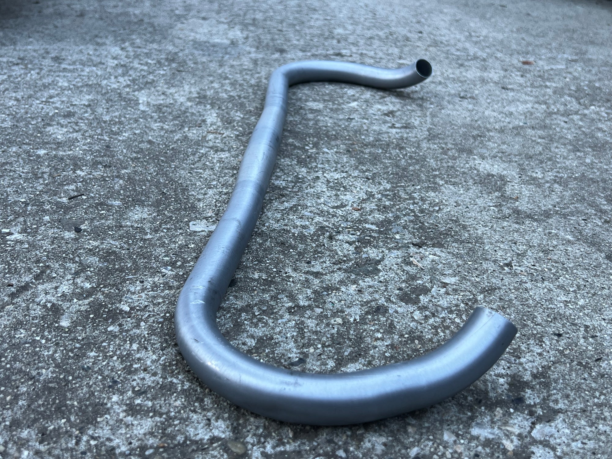 Scott AT-2 LF 25.4x530mm Bullhorn Bar End Bars Vintage MTB Gray