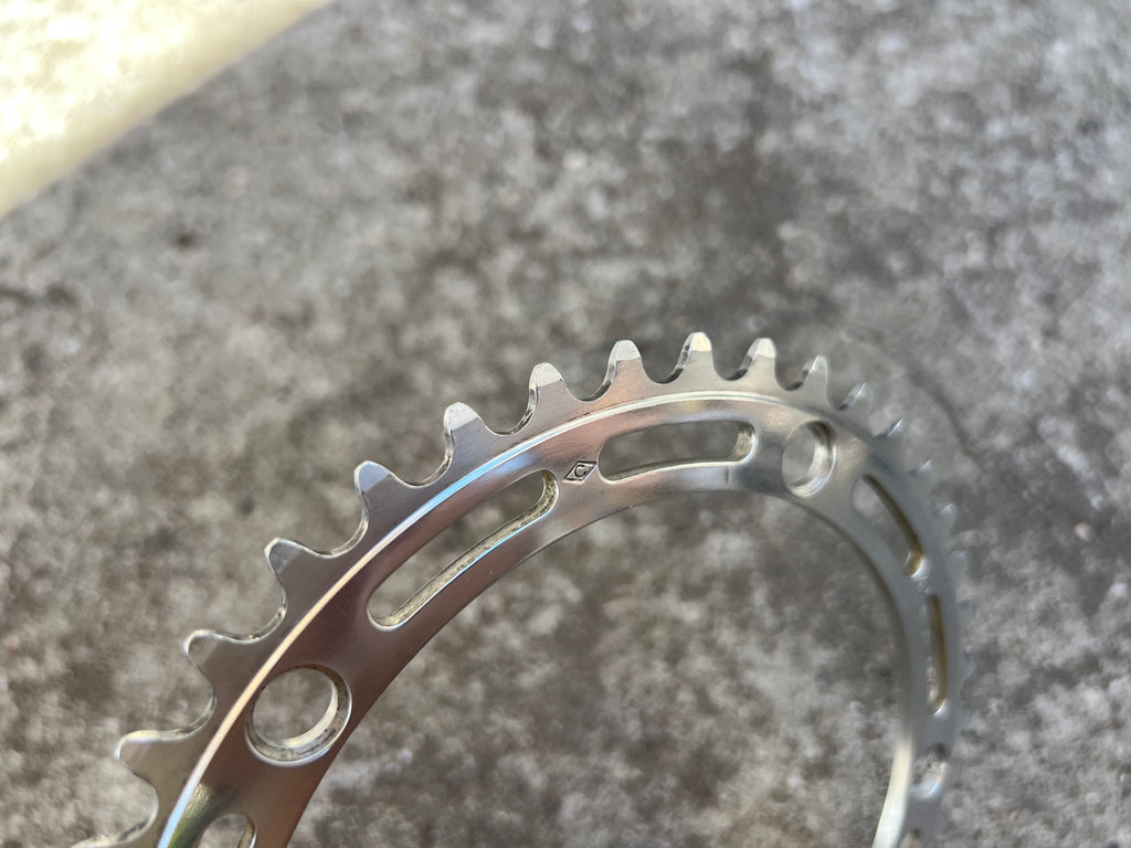 Campagnolo 144BCD 42T 5 Bolt Chainring Silver Road Track Campy