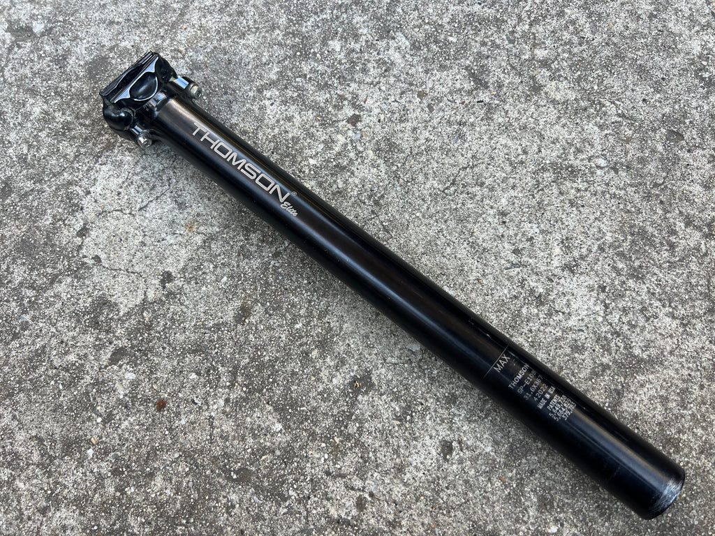 Thomson SP-E109 31.6x367mm Seatpost Black Mountain Bike MTB Gravel Road