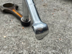 Cinelli 1A 26.4x130mm 1” Road Silver Drop Vintage Road Quill Stem